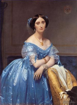 Artist Jean-Auguste-Dominique Ingres's Work - Princess Albert de Broglie