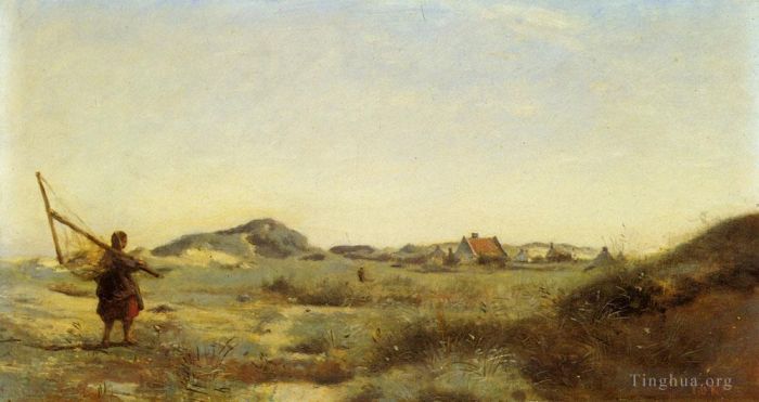 Jean-Baptiste-Camille Corot Oil Painting - Dunkerque