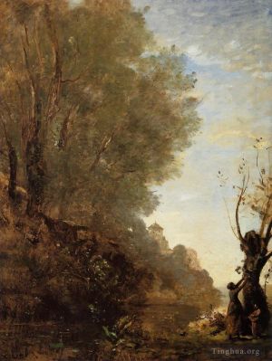 Artist Jean-Baptiste-Camille Corot's Work - The Happy Isle