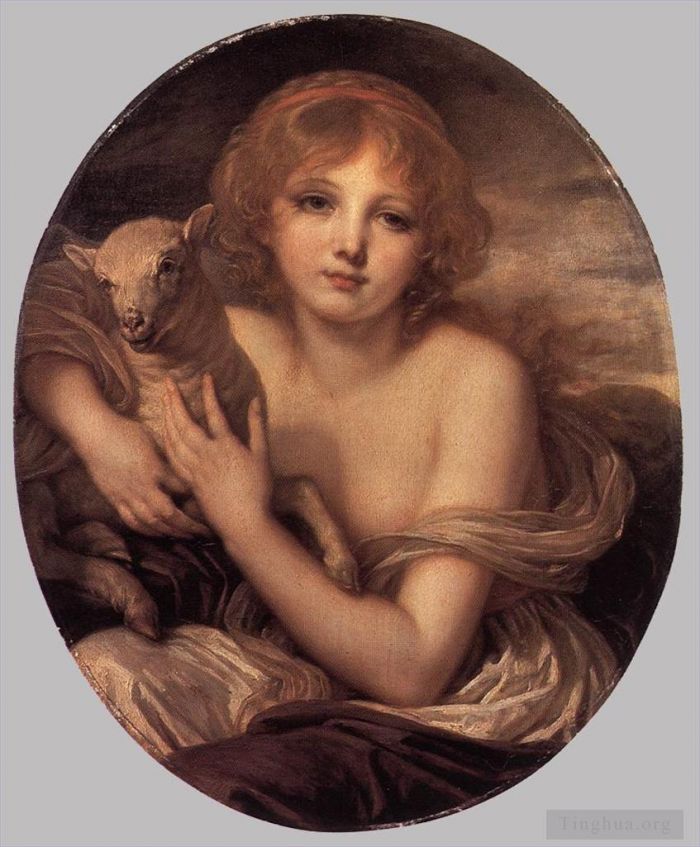 Jean-Baptiste Greuze Oil Painting - Innocence