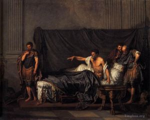 Artist Jean-Baptiste Greuze's Work - Septimius Severus and Caracalla