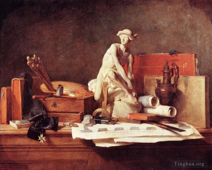 Jean-Baptiste-Simeon Chardin Oil Painting - Arts