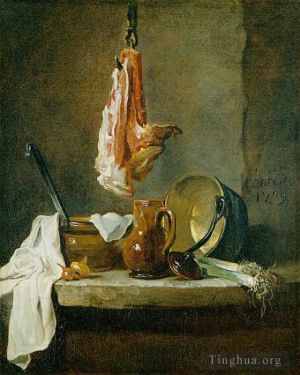 Artist Jean-Baptiste-Simeon Chardin's Work - Beef