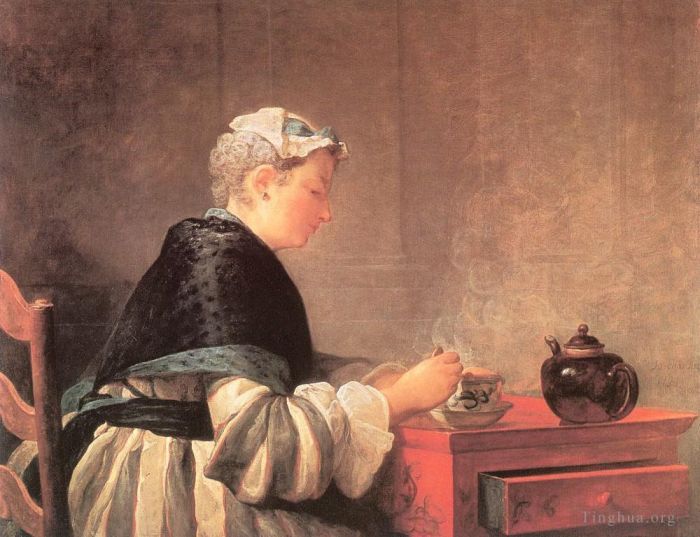 Jean-Baptiste-Simeon Chardin Oil Painting - LTea