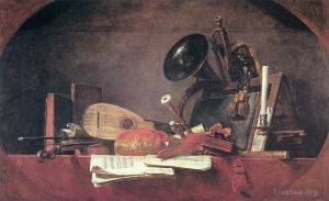 Artist Jean-Baptiste-Simeon Chardin's Work - Music