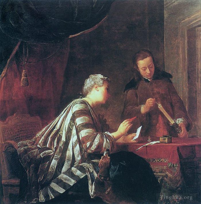 Jean-Baptiste-Simeon Chardin Oil Painting - Untitled2