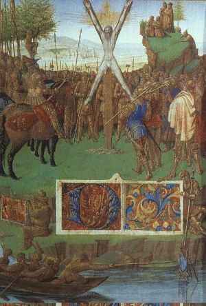 Artist Jehan Fouquet's Work - Martyrdom Of St Andrew