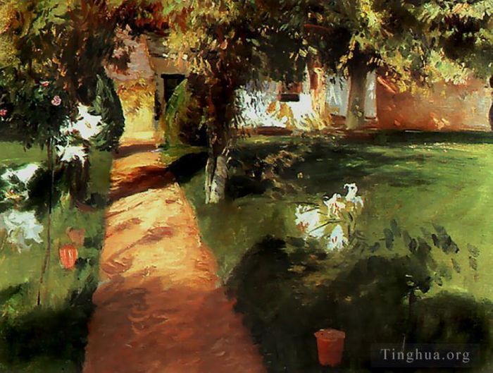 Jean-Francois Millet Oil Painting - Garden TGT