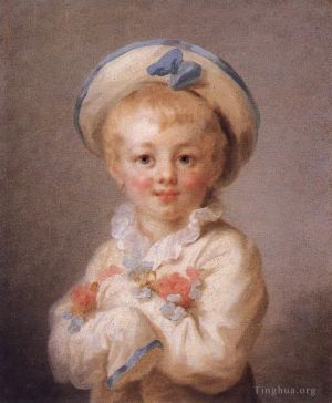 Artist Jean-Honore Fragonard's Work - A Boy as Pierrot