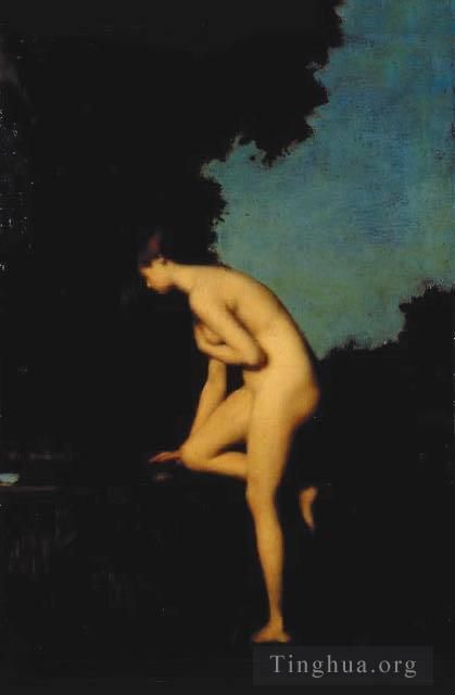 Jean-Jacques Henner Oil Painting - La Fontaine