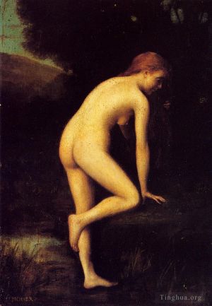 Artist Jean-Jacques Henner's Work - The Bather