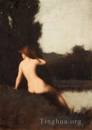 Artist Jean-Jacques Henner's Work - A bather