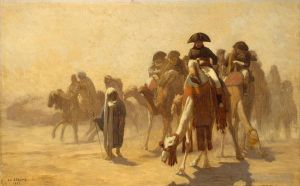 Artist Jean-Leon Gerome's Work - Napolean and his General Staff in Egypt