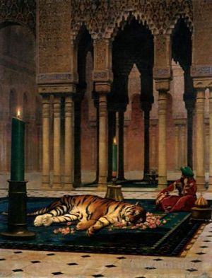 Artist Jean-Leon Gerome's Work - The Grief of the Pasha