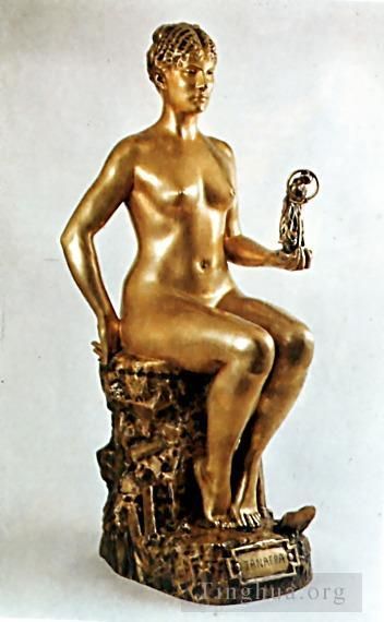 Jean-Leon Gerome Sculpture - Tanagra