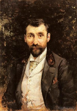 Artist Joaquin Sorolla's Work - Y Portrait Of A Gentleman