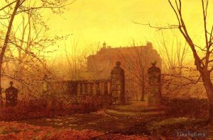 Artist John Atkinson Grimshaw's Work - Autumn Morning