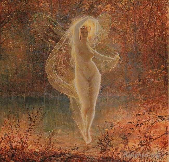 John Atkinson Grimshaw Oil Painting - Autumn