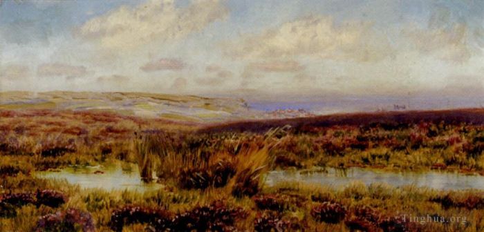 John Brett Oil Painting - Fylingdales Moor