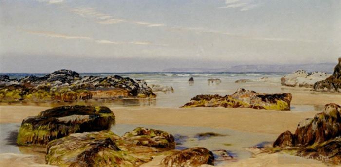 John Brett Oil Painting - Spring Tide