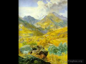 Artist John Brett's Work - The Val d Aosta 1858