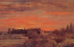 Artist John Constable's Work - East Bergholt Rectory