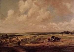 Artist John Constable's Work - Hampstead Heath