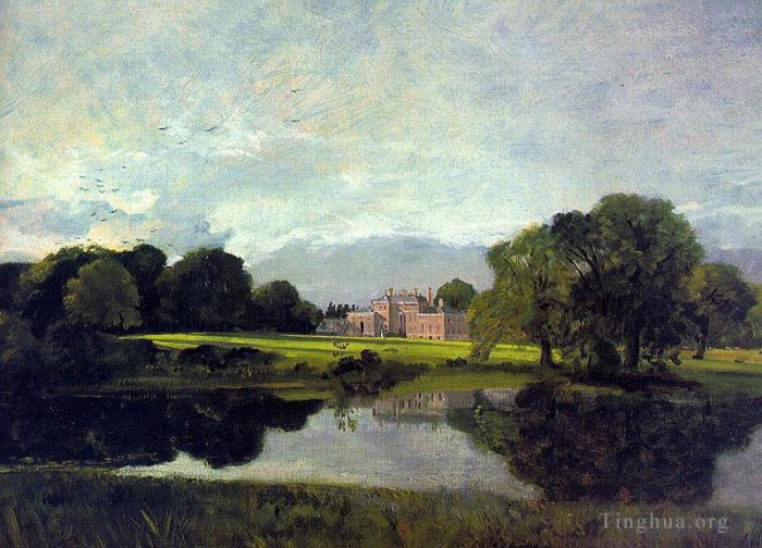 John Constable Oil Painting - Malvern Hall