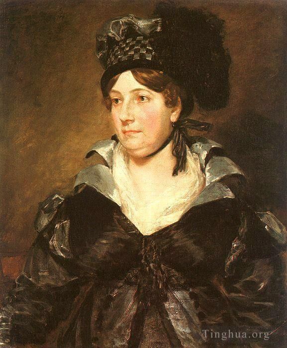 John Constable Oil Painting - Mrs James Pulham