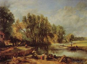 Artist John Constable's Work - Stratford Mill