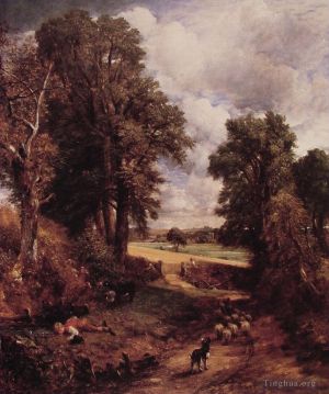 Artist John Constable's Work - The Cornfield