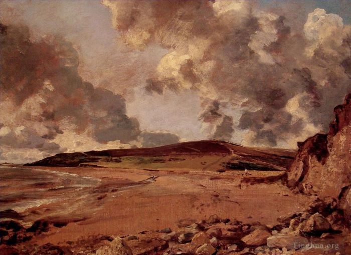 John Constable Oil Painting - Weymouth Bay