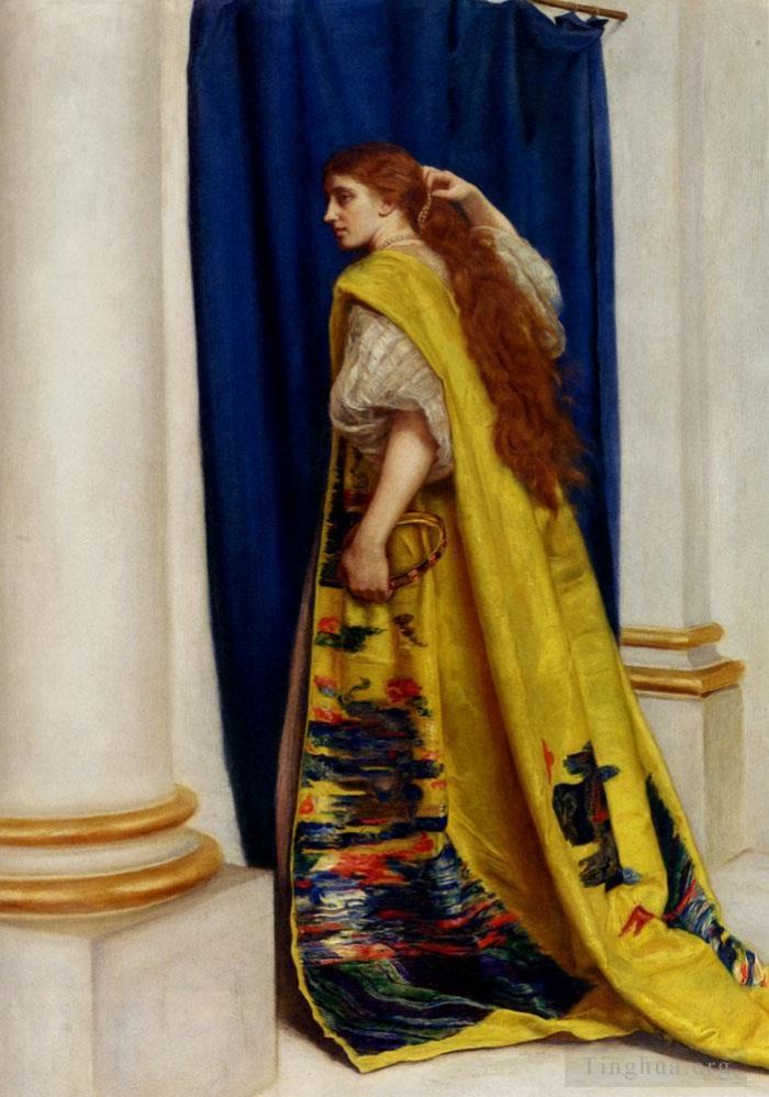 John Everett Millais Oil Painting - Esther