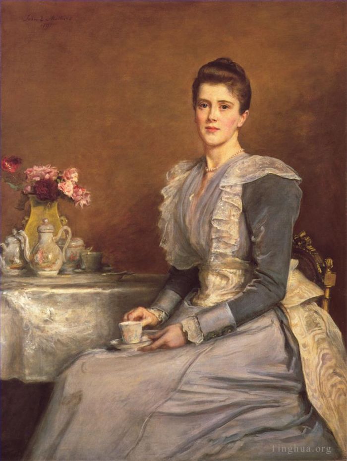 John Everett Millais Oil Painting - Mary Chamberlain