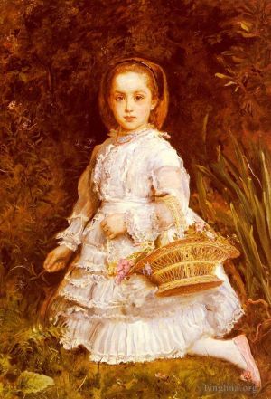 Artist John Everett Millais's Work - Portrait Of Gracia Lees