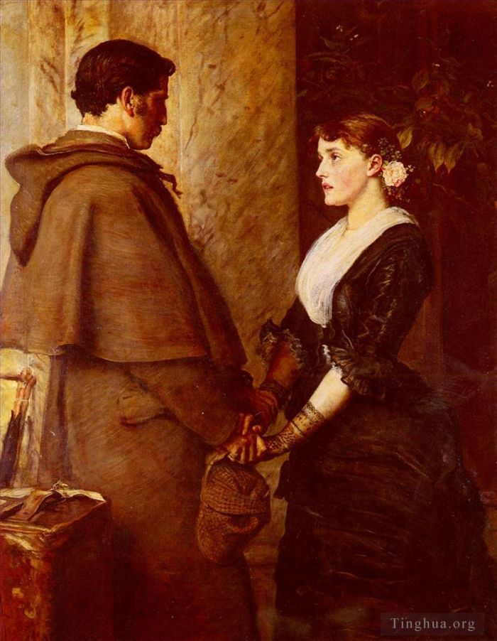 John Everett Millais Oil Painting - Yes