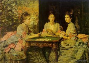 Artist John Everett Millais's Work - Hearts are trumps