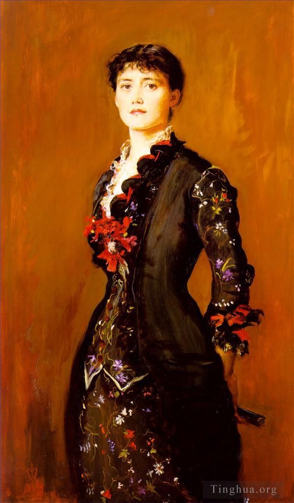 John Everett Millais Oil Painting - Louise jopling