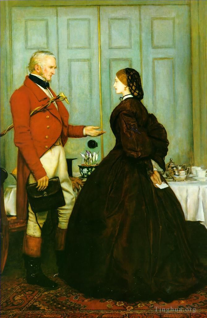 John Everett Millais Oil Painting - Trust me
