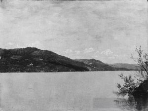 Artist John Frederick Kensett's Work - Lake George 1872