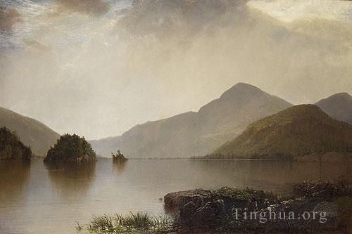 John Frederick Kensett Oil Painting - Lake George