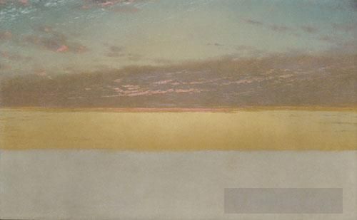 John Frederick Kensett Oil Painting - Sunset Sky