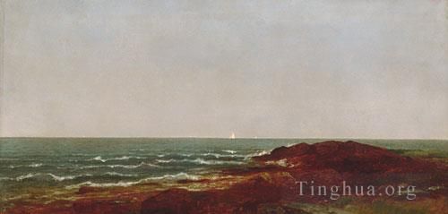 John Frederick Kensett Oil Painting - The Sea