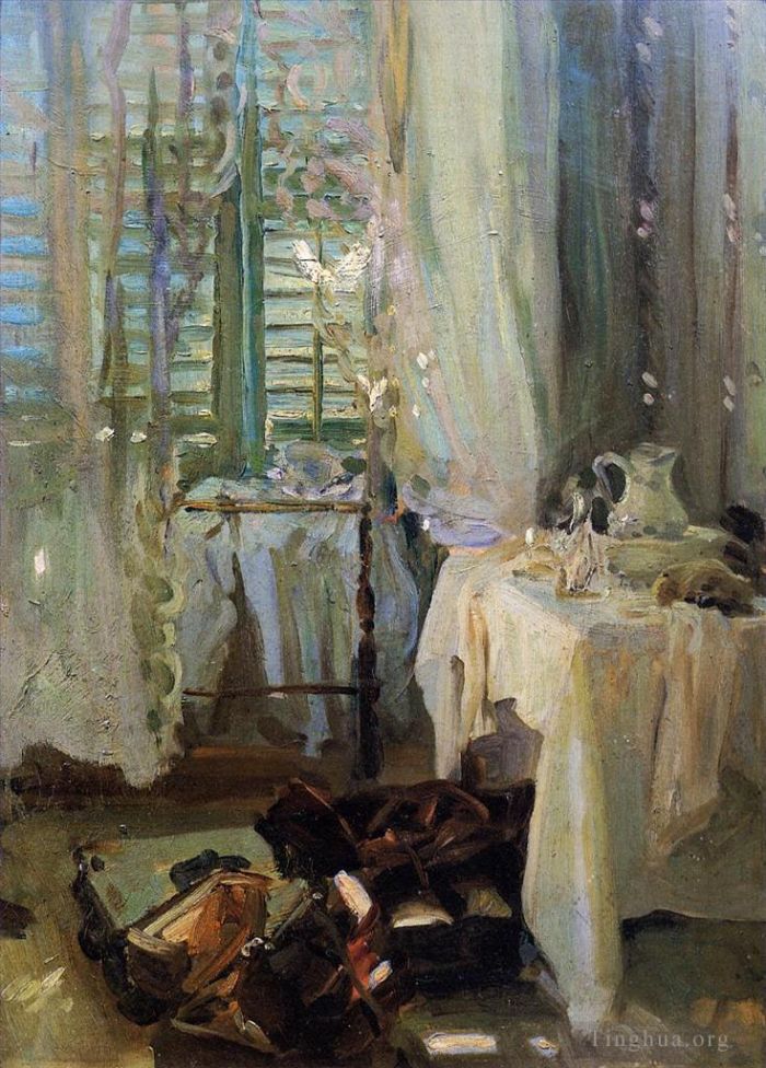 John Singer Sargent Oil Painting - A Hotel Room