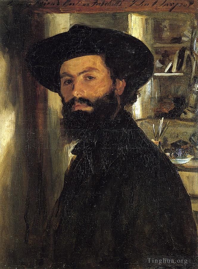 John Singer Sargent Oil Painting - Alberto Falchetti portrait
