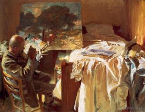 Artist John Singer Sargent's Work - An Artist in His Studio