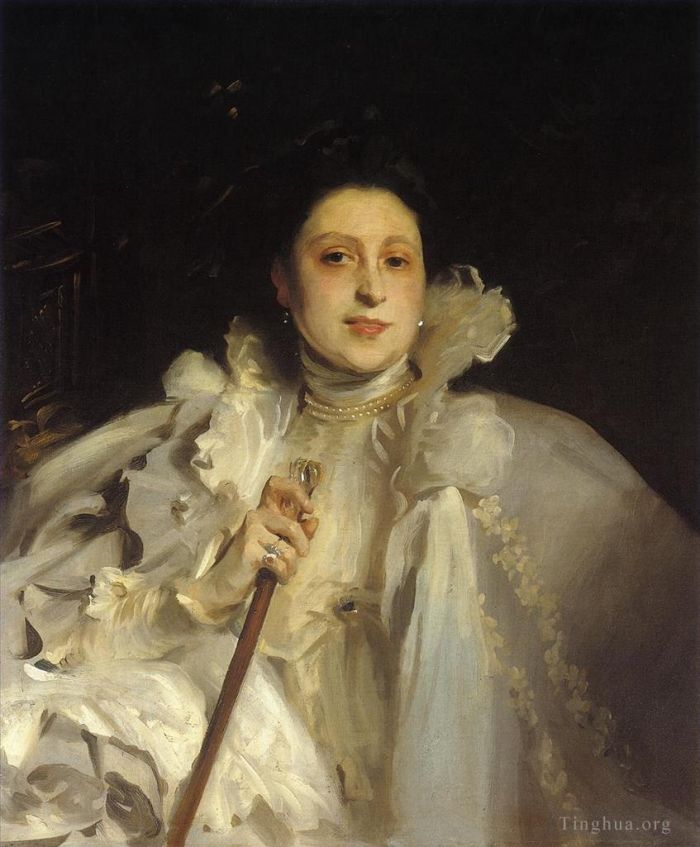 John Singer Sargent Oil Painting - Countess Laura Spinola Nunez del Castillo portrait