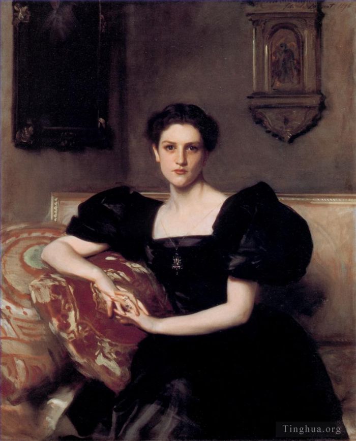 John Singer Sargent Oil Painting - Elizabeth Winthrop Chanler portrait