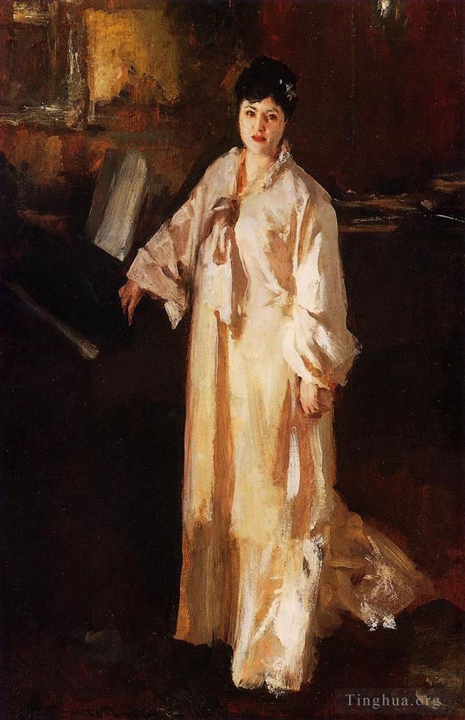 John Singer Sargent Oil Painting - Judith Gautier portrait
