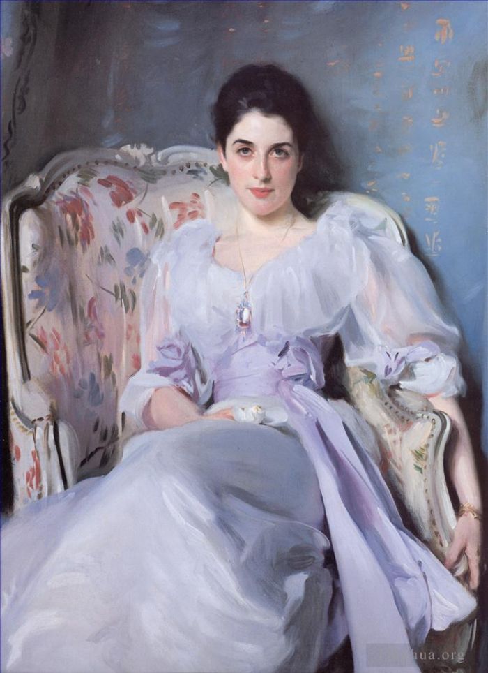 John Singer Sargent Oil Painting - Lady Agnew of Lochnaw